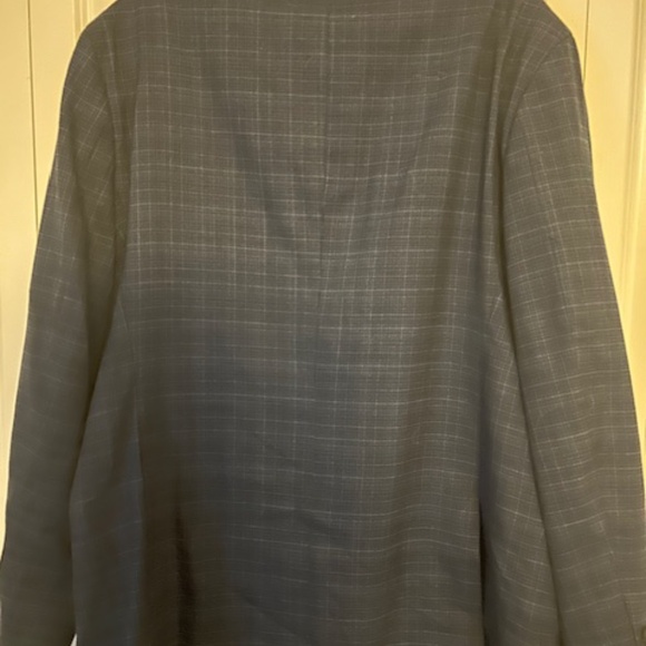 Kenneth Cole Awareness Linen Suit Jacket 48L Slim Fit - Picture 2 of 5